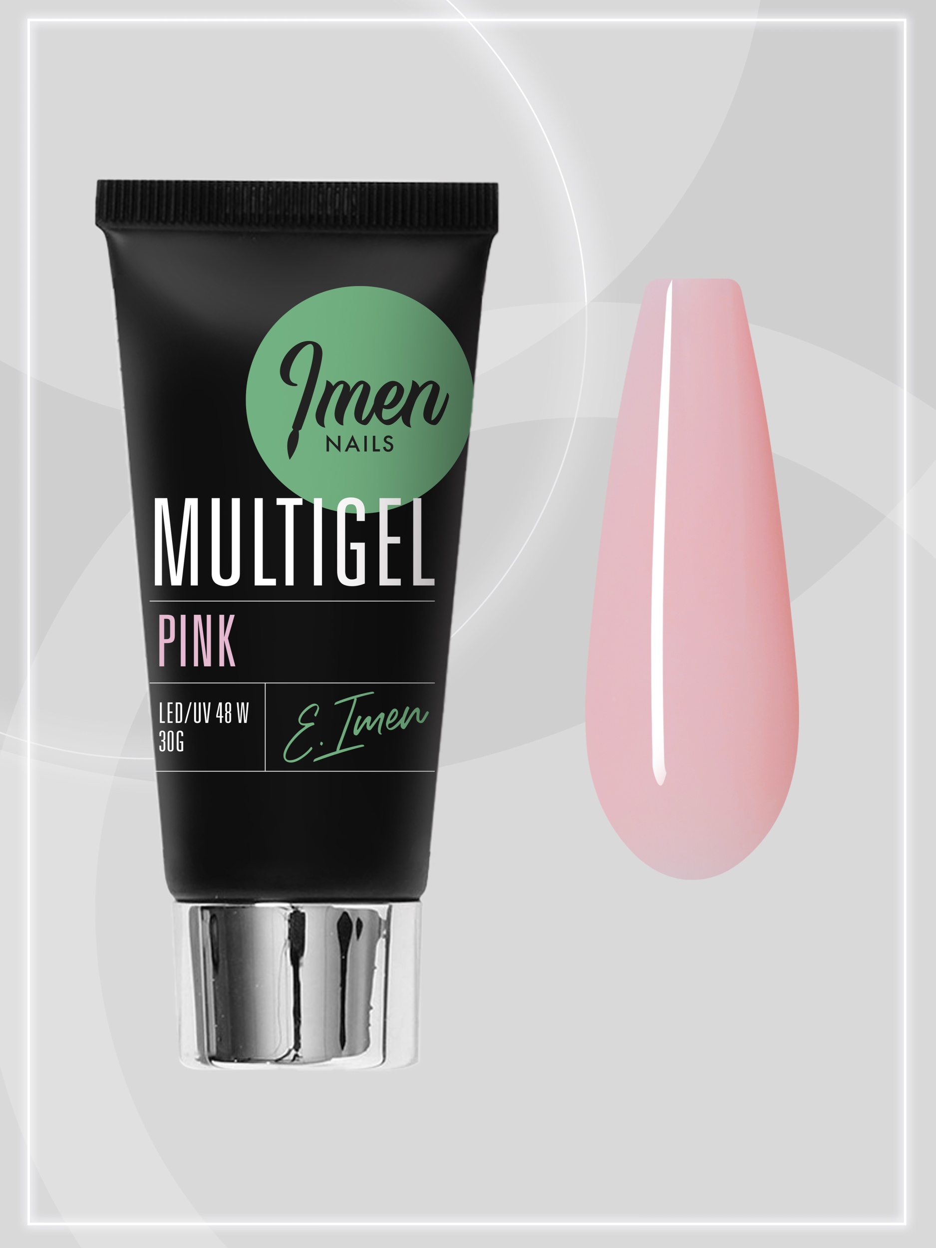 Multigel Pink Мультигель (розовый) Imen, 30мл